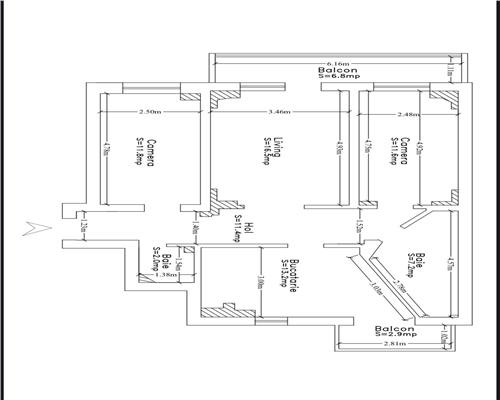 Apartament 3 camere, 2 bai, Nicolina, renovat complet