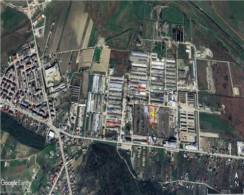 Teren, 4.500 mp, pentru constructie hala in Tomesti