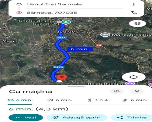 teren 833 mp in  Barnova , pentru constructie casa