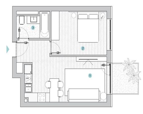 Apartament 2 camere SILK DISTRICT + PARCARE